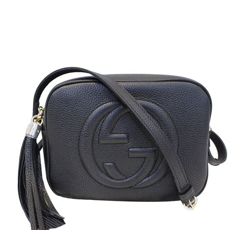 gucci soho disco bag black ebay|Gucci soho disco bag price.